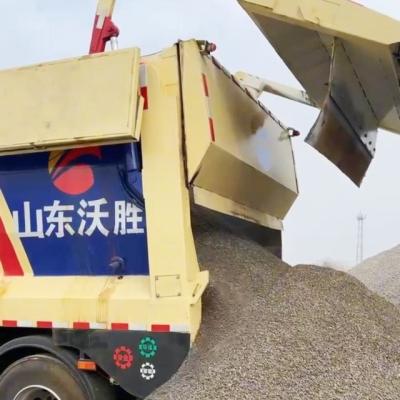 China 60 Tons Dump Semi Trailer Lorry for Cargo Transport Steel Material Crawler Live Floor for sale