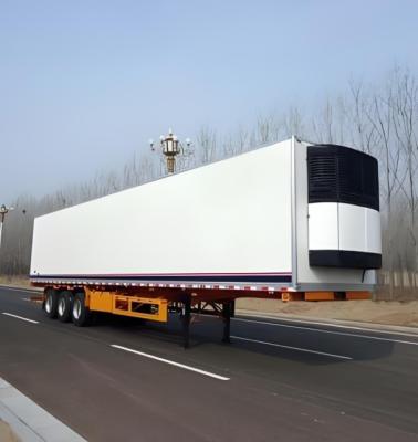 China Performance Steel 40ft 45ft 53ft Freezer Semi Trailer Refrigerator Truck Semi Trailer for sale