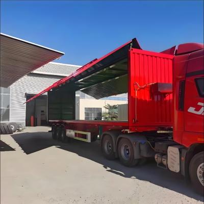 China Semi-Trailer Wingspan Van Semi Trailer with Customer's Request and Customization for sale