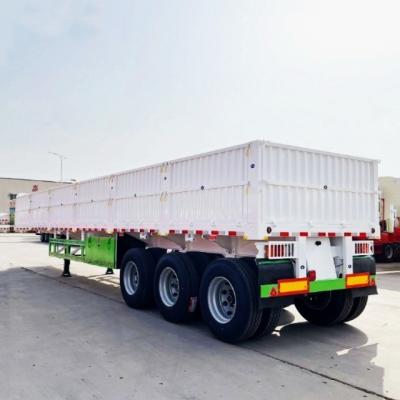 China Customization High Utility Side Wall Cargo Trailer For Truck Trailer Q345 Steel Metal for sale