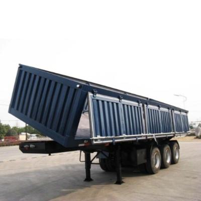 China 30-100 toneladas de carga útil máxima Container Semi-Carrier Trailer para transporte de carga pesada à venda