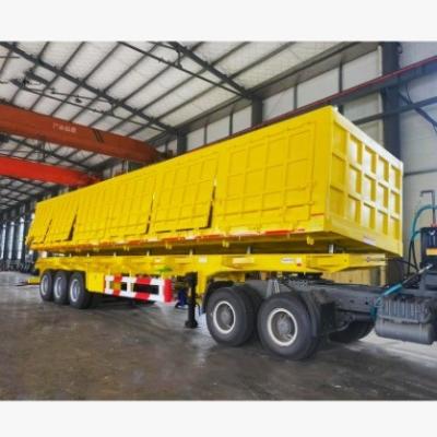 China 90 w mm*13/16 thickness mm*10Layer Leaf Spring Semi-Trailer for Bulk Cargo Transport for sale