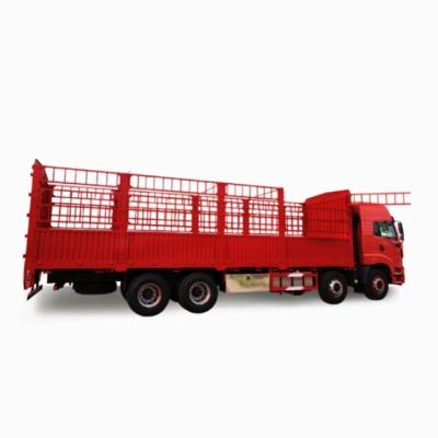 China Zware staalstapel type hoog hek vrachthalve trailer 50-70 ton 12400x2500x3650mm Te koop