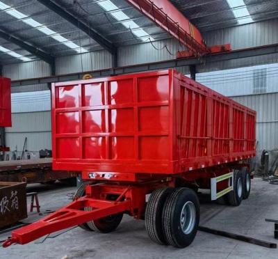 China High Payload Drawbar Cargo Trailers 2/3/4 Axles Draw Bar Full Trailers for Truck Trailer for sale