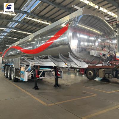 China design 15000L 60000L 2/3/4 axles fuel oil Gasoline/kerosene/diesel tank semi trailer for sale