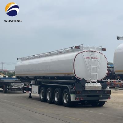 China Max Payload 60Ton 3 Axle 42 45 50 CBM Powder Transporting Bulk Cement Tanker Semi Trailer for sale