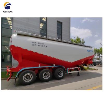 China 3 Axle 45cbm Semi-Trailer Bulk Cement Trailer Powder Semi Trailer with Availability for sale