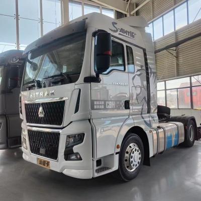 China 10 tire Used truck HEAD tractor trailer SITRAK TRUCKS G7 480hp AMT truck tractor HEAD for sale