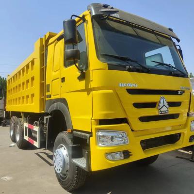 China Gross Vehicle Weight 10-15T Sinotruck HOWO 6X4 Dump Truck Tipper 371HP 360° Rear Camera for sale