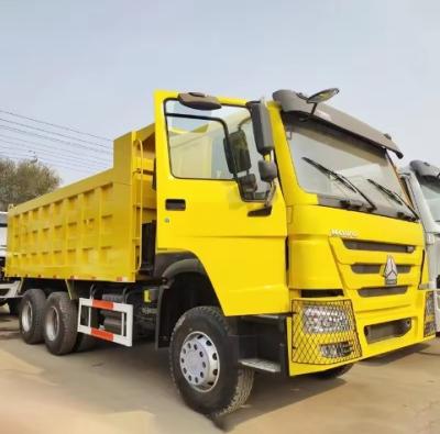 China 6X4 Drive Wheel Second-Hand Sinotruk HOWO 371 Horsepower Dump Truck for Mining in Russia for sale