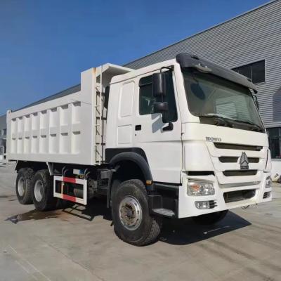 China Urban Construction Muck Transportation Dump Truck Used 336HP HOWO with 3 Passengers for sale