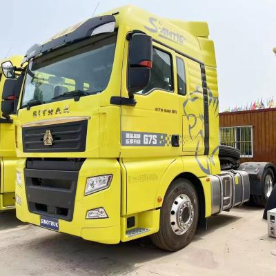 China 430hp Lhd Rhd Sinotruck Sitrak tractor trucks 4x2 used tractor truck for 3 passengers for sale