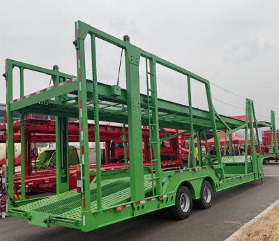 China Auto's Transportvoertuig Semi-trailer Auto's Transportvoertuig Trailer Skelet Type Gesloten Type Te koop