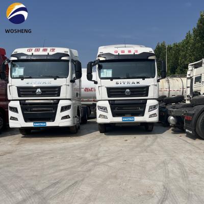 China Double Row Seat Used Sinotruck Sitrak Tractor Trucks with 430hp C7H C9H Engine at Best for sale