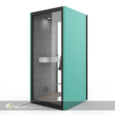 China High Quality Privacy Pods Telephone Booth Office Desk Soundproof Booth for sale