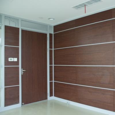 China Modular Office Commercial Partition Panel Melamine Furniture High Partition Wall for sale