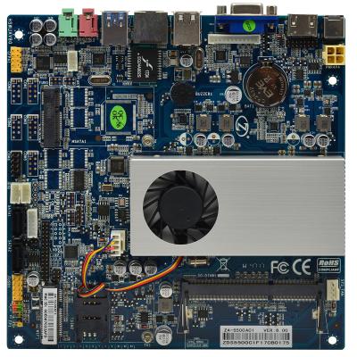 China Digital Signage Mini ITX Embedded Broadwell Motherboard With Onboard CPU Intel i3 5005U / 5010U for sale