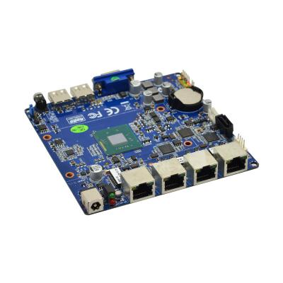 China Intel Baytrail J800 CPU NANOE Motherboard Onboard Intelligent Security with LAN 4 for Network for sale