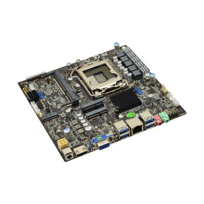 China Support VGA/HD/LVDS H310 chipset DDR3 motherboard support i3 8100 I5 8600 I7 8700 processor for sale