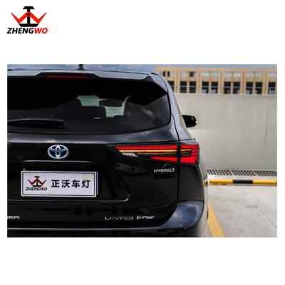 China Auto industry Zhenwgo car accessories for -yota to highlander led tail light 2022 for sale