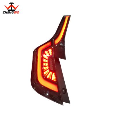 China Running Red Turn Brake (Reverse: White. Turn: Yellow. Brake: Rear Tail Light) Red Body Kit Reverse For Hondas Fits Jazz GK5 Car Accessories for sale