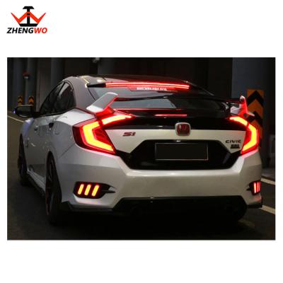 China ABS roof spoiler with carbon or black colors in china 90cm for sale