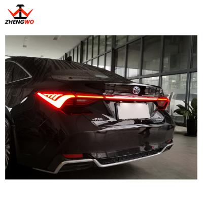 China Reverse Turn Brake Current (Reverse: White. Turn: Yellow. Brake: ) Red Zhengwo Wholesales LED Tail Lamp For Toyotas Avalons 2019 for sale