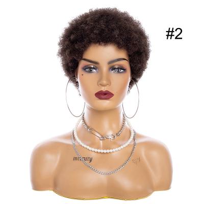 China Factory Wholesale Short Curly Fluffy Synthetic Wigs Spring Curly Full Hair African Lace Wigs For Woman for sale