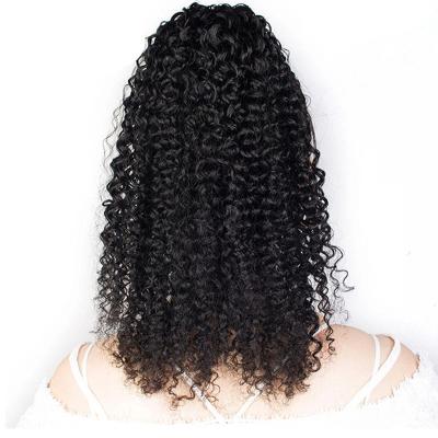 China 100% Unprocessed Body Wave Hair Wet And Wavy Drawstring Curly Clip In Curly Drawstring Ponytail Wig Tape Hair Extension for sale