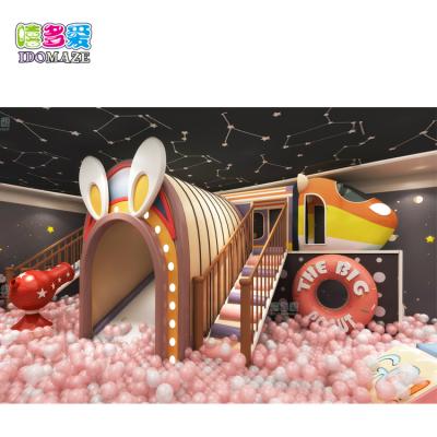 China safe & Environmental protection material China factory custom city theme happy child play ground soft kids play playground equipment room indoor design for sale