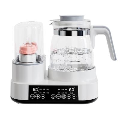 China Wholesales Waterproof 2 in 1 Milk Boiling Electric Kettle with Milk Bottle Sterilizer and Dryer and Food Steamer for sale