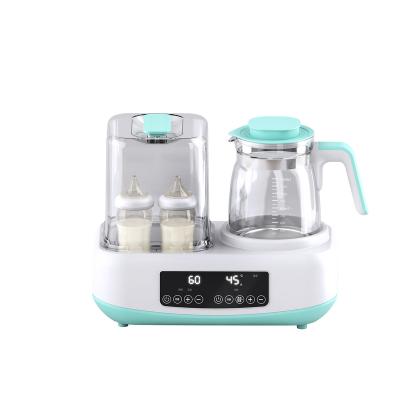 China 24 Hours Digital Display Constant Temperature Automatic Adjustment Drying Steam Sterilizer Baby Bottle Milk Warmer for sale