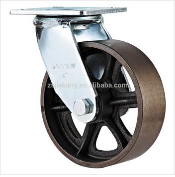 China Cast Iron 5inch Heavy Duty Industrial Cast Wheels for sale