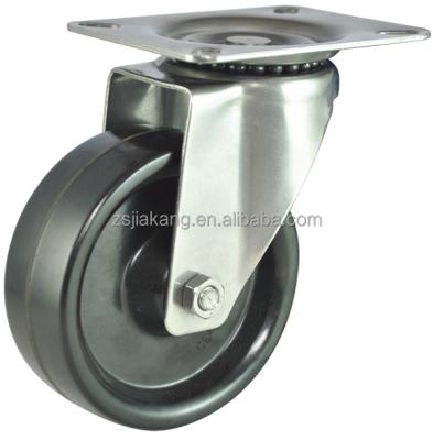 China High Temperature Material High Temperature Resistant Caster Wheel, Swivel, Stainless Steel for sale