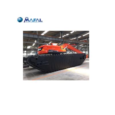 China Construction Amphibious Excavator Swamp Buggy Excavator Doosan Dh215-9c for sale