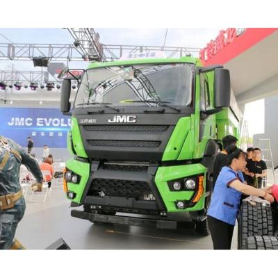 China JMC Truck 390hp 6*4 dump truck with cheap price from Afirica > 8L for sale