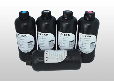 China Leather PVC Digital UV Printer Flexible UV Inks , Ultraviolet Ink For Ricoh Head for sale