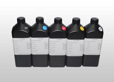 China CMYK and White Color STP  UV Inks for UV Printing Machine with STP Print Heads for sale