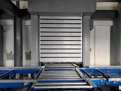 China Production Line Rolling Shutter Pallet Goods Transfer Machine Up to 100m/min for sale