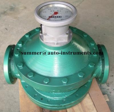 China Oval Gear Transmitter Pulse Output Stainless Steel Flow Meter With Low Price for sale