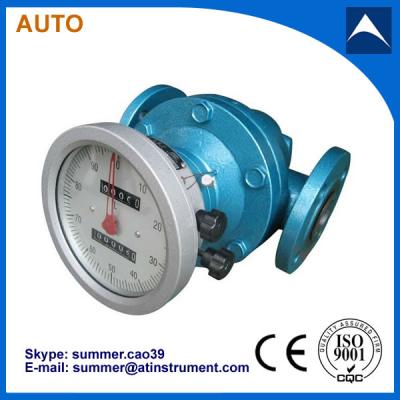 China Heavy oil area oval gear flow meter, oval gear flowmeter, flow meter oval gear for sale