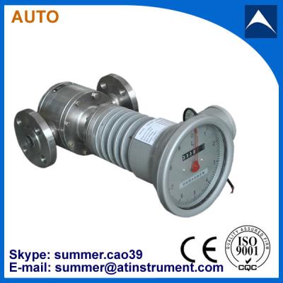 China Oval Gear Positive Displacement type Crude Oil Flow meter mechanical type with low cost for sale