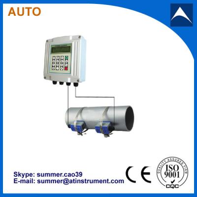 China Wall mounted low cost high performance ultrasonic flow meter for sale