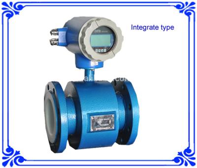 China 316L electrode magnetic flow meter/ magnetic flowmeter/flow meter magnetic for sale