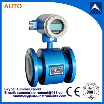 China High stable milk magnetic flowmeter/electromagnetic flow meter/milk flow meter for sale