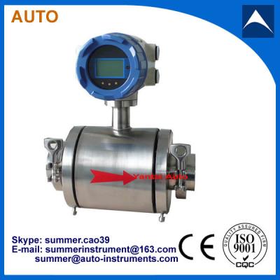 China China cheap Digital intelligent sanitary milk flow meter for sale