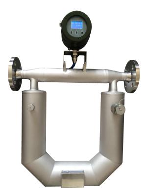 China Coriolis mass flow meter for gasoline, liquefied petroleum , kerosene, diesel fuel, oil, oil-water for sale