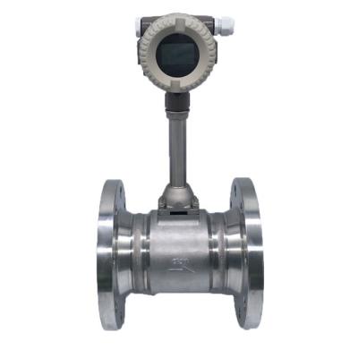 China Stainless steel Material Vortex Steam Gas Air Mass Flow Meter Price for sale