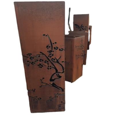 China Metal corten streel lampstandard for sale