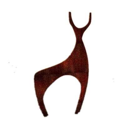 China Corten Steel Sculpture Modern Garden Corten Steel Sculpture Anti-corrosion Large Factory Customized for sale